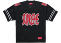 Supreme Reflective Football Jersey Black