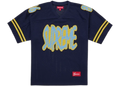 Supreme Reflective Football Jersey Navy