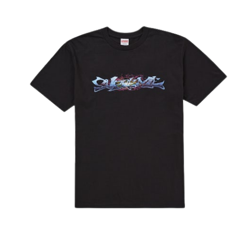 Overkicks - Supreme Tag Tee Black (SUPREME-TAG-TEE-BLACK) - vista frontal