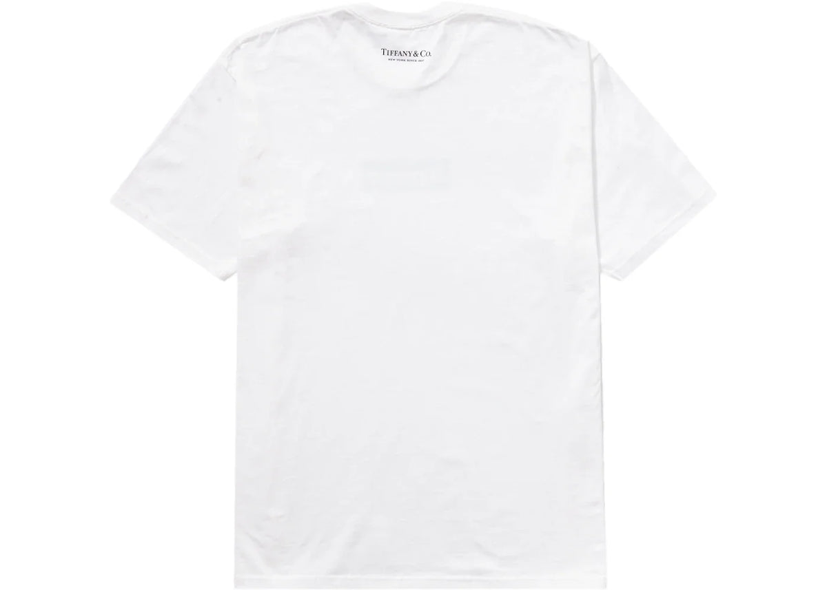 Overkicks - Supreme Tiffany & Co. Box Logo Tee White (SUPREME-TIFFANY-CO-BOX-LOGO-TEE-WHITE) - imagen 2
