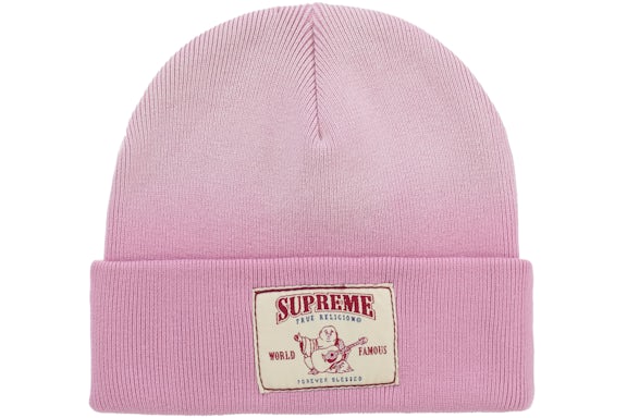 Overkicks - Supreme True Religion Beanie (FW25) Pink (SUPREME-TRUE-RELIGION-BEANIE-FW25-PINK) - imagen 2