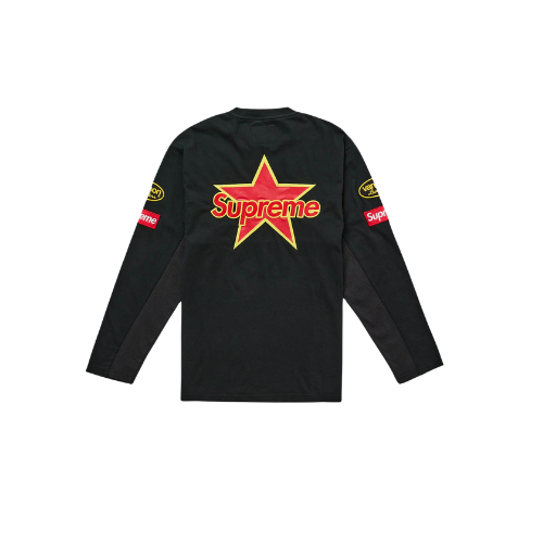 Overkicks - Supreme Vanson Leathers L/S Top Black (SUPREME-VANSON-LEATHERS-L-S-TOP-BLACK) - imagen 2