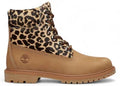 Timberland 6" Premium Boot Leopard Print Beige Nubuck (Women's)
