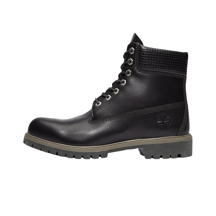 Overkicks - Timberland 6" Premium Waterproof Boot Black Full Grain Dark Brown (TB0A2P6W-A3L) - vista lateral