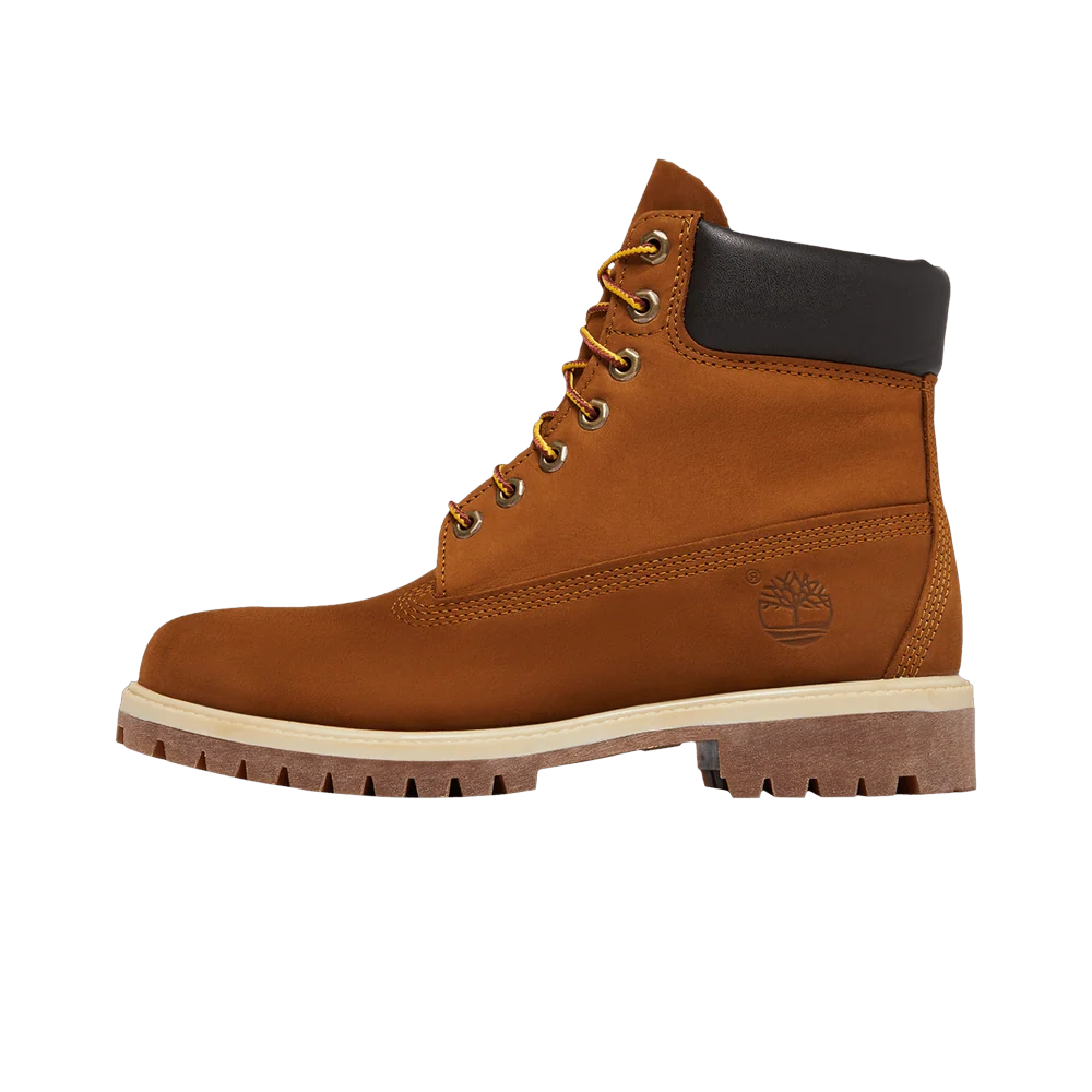 Overkicks - Timberland 6" Premium Waterproof Boot Rust Nubuck (TB0A2JC7F13) - vista lateral