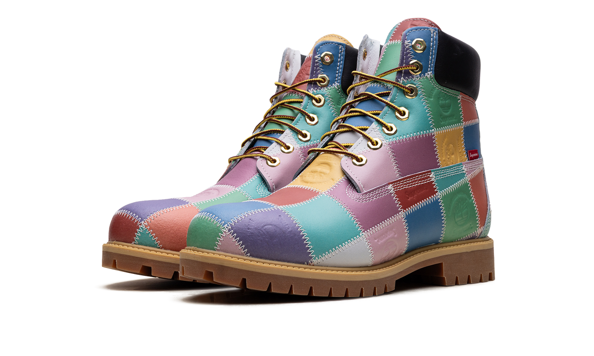 Overkicks - Timberland 6" Premium Waterproof Boot Supreme Multi-Color (TB0A5TBZ-A6B) - vista trasera