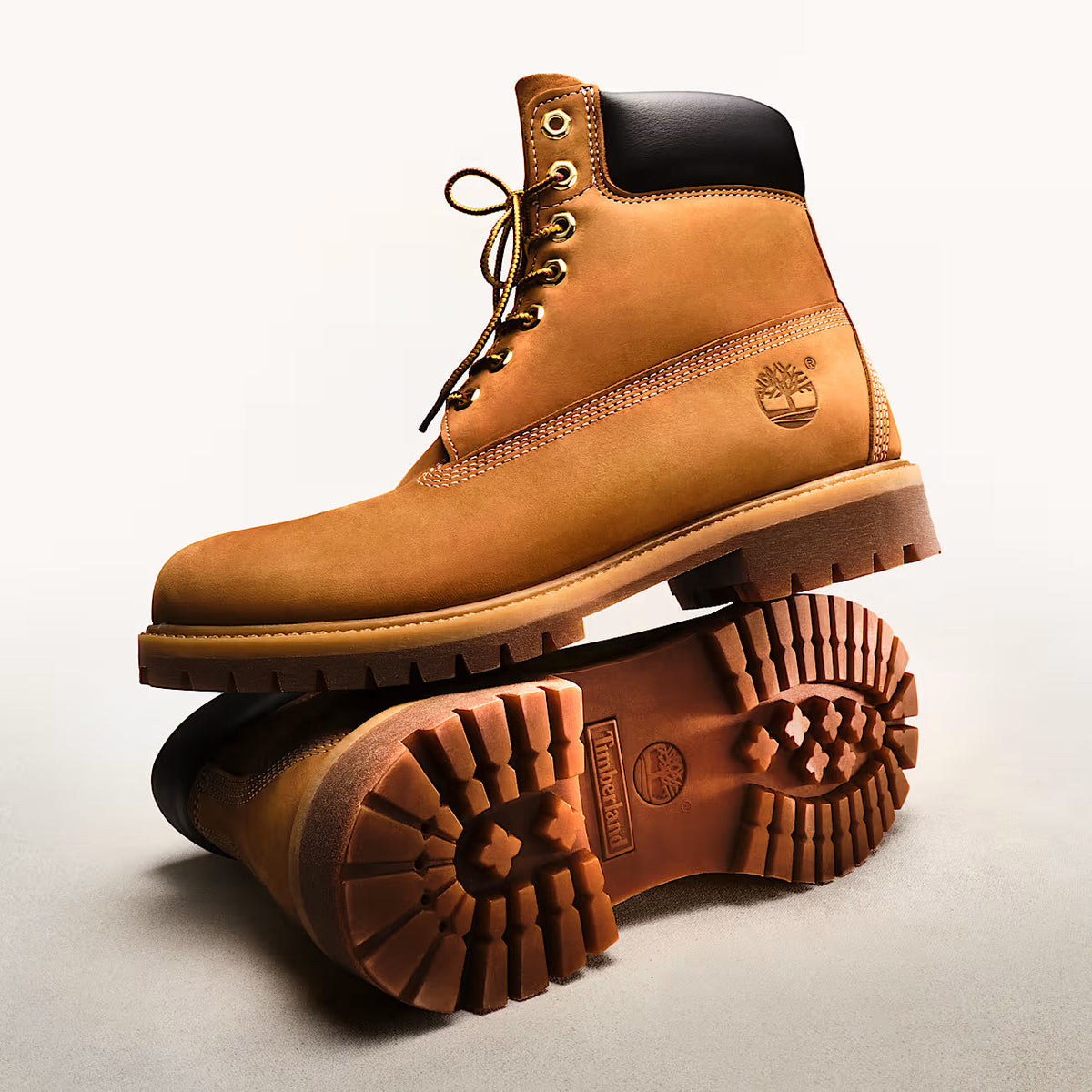 Overkicks - Timberland 6" Premium Waterproof Boot Wheat (Womens) (TB010361-713 / TB110361-713) - par completo