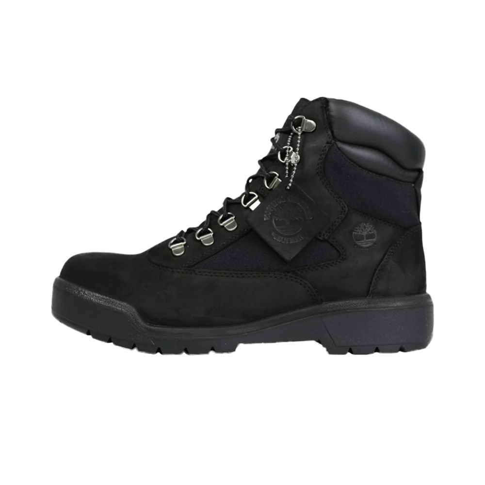 Overkicks - Timberland Field Boot Lace Up Waterproof Black (TB0A17KC-001) - vista lateral