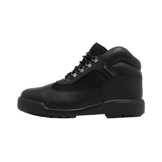 Overkicks - Timberland Field Boot Mid Lace Up Waterproof Black (TB0A17KY-001) - vista lateral