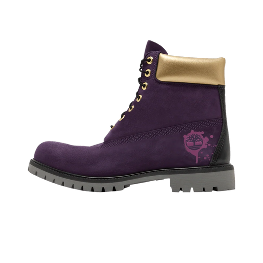 Overkicks - Timberland Hip Hop Royalty Boot Dark Purple Nubuck (TB0A5PBV 527) - vista lateral