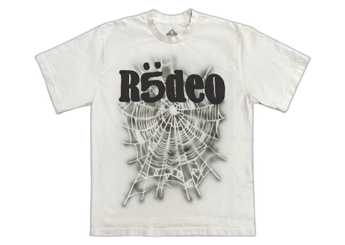 Overkicks - Travis Scott Cactus Jack x Sp5der Days Before Rodeo III Tee White (TRAVIS-SCOTT-CACTUS-JACK-X-SP5DER-DAYS-BEFORE-RODEO-III-TEE-WHITE) - vista frontal