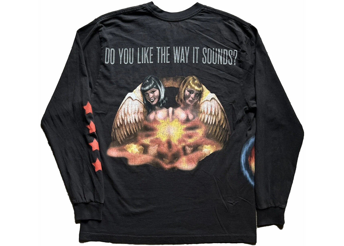 Overkicks - Travis Scott Utopia Circus Maximus 2023 Tour L/S Tee Black (TRAVIS-SCOTT-UTOPIA-CIRCUS-MAXIMUS-2023-TOUR-L-S-TEE-BLACK) - imagen 2