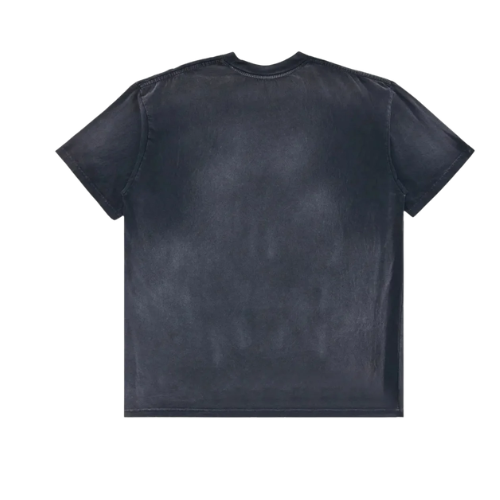 Overkicks - Travis Scott x FC Barcelona Washed Spray Logo Tee Black (TRAVIS-SCOTT-X-FC-BARCELONA-WASHED-SPRAY-LOGO-TEE-BLACK) - imagen 2