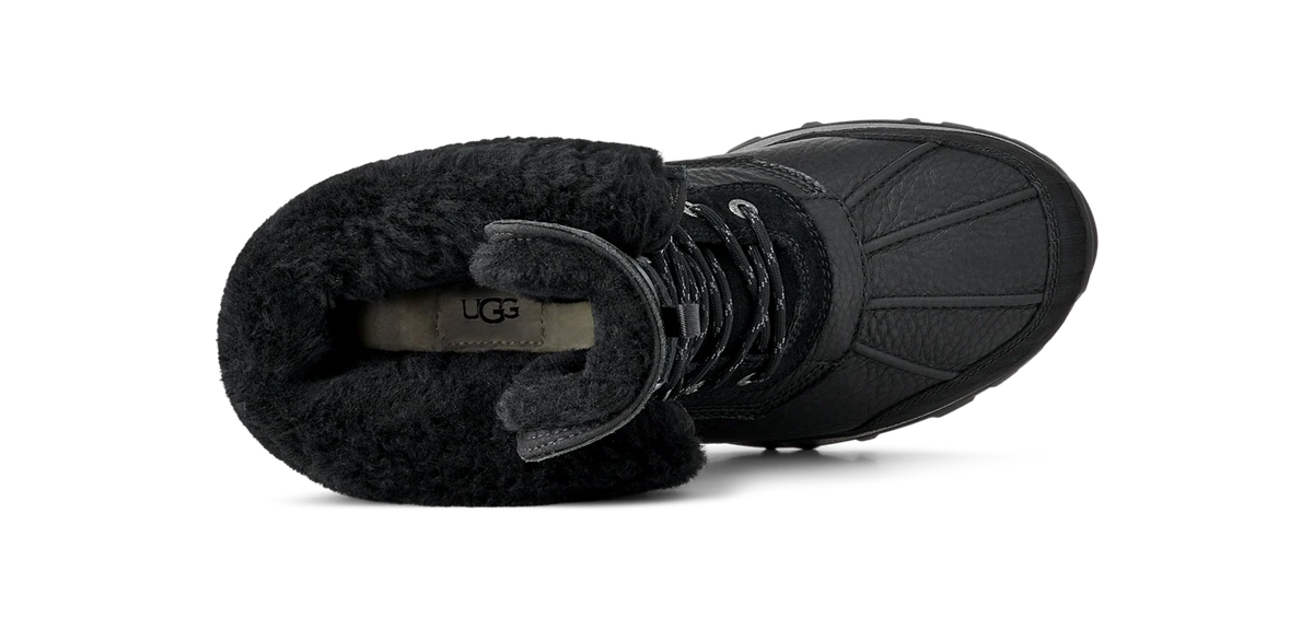 Overkicks - UGG Adirondack Boot XXV Black (1170770-BLK) - detalle talon