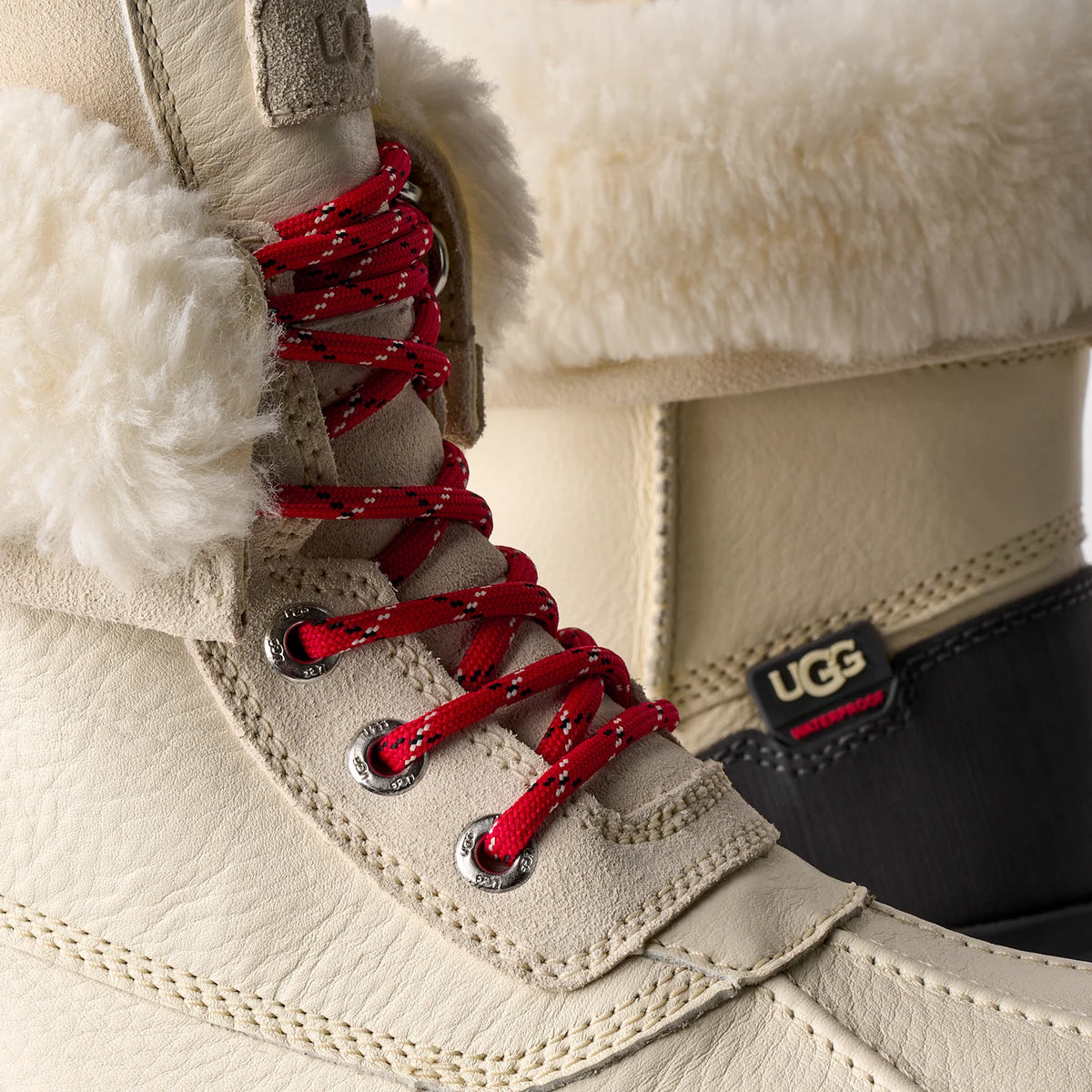 Overkicks - UGG Adirondack Boot XXV Plaster (Womens) (1170591-PLST) - vista superior