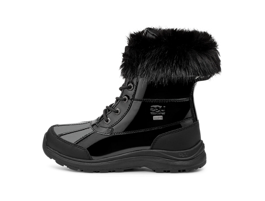 Overkicks - UGG Adirondack III Patent Boot Black (Womens) (1132991-BLK) - vista lateral