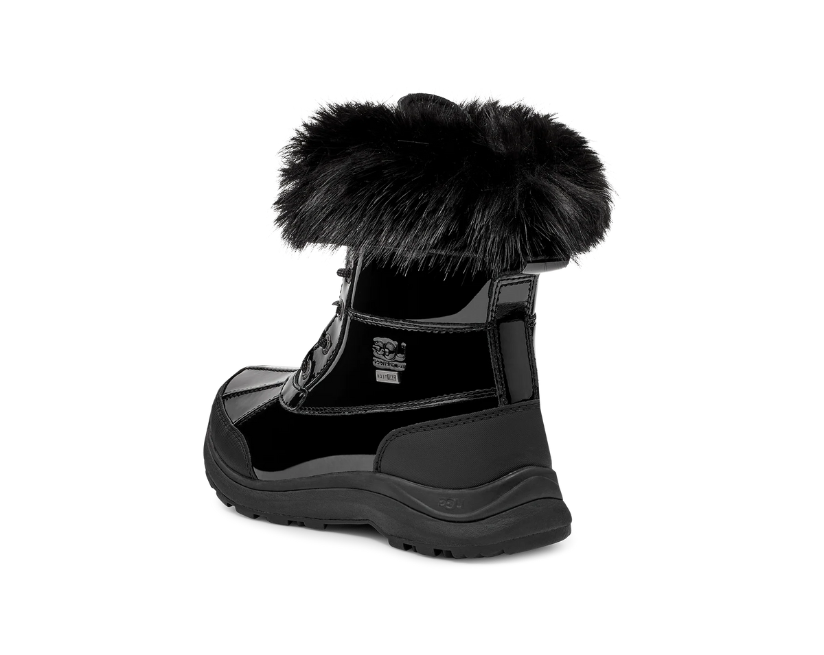 Overkicks - UGG Adirondack III Patent Boot Black (Womens) (1132991-BLK) - detalle suela