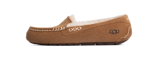Overkicks - UGG Ansley Slipper Chestnut (Womens) (1106878-CHE) - vista lateral