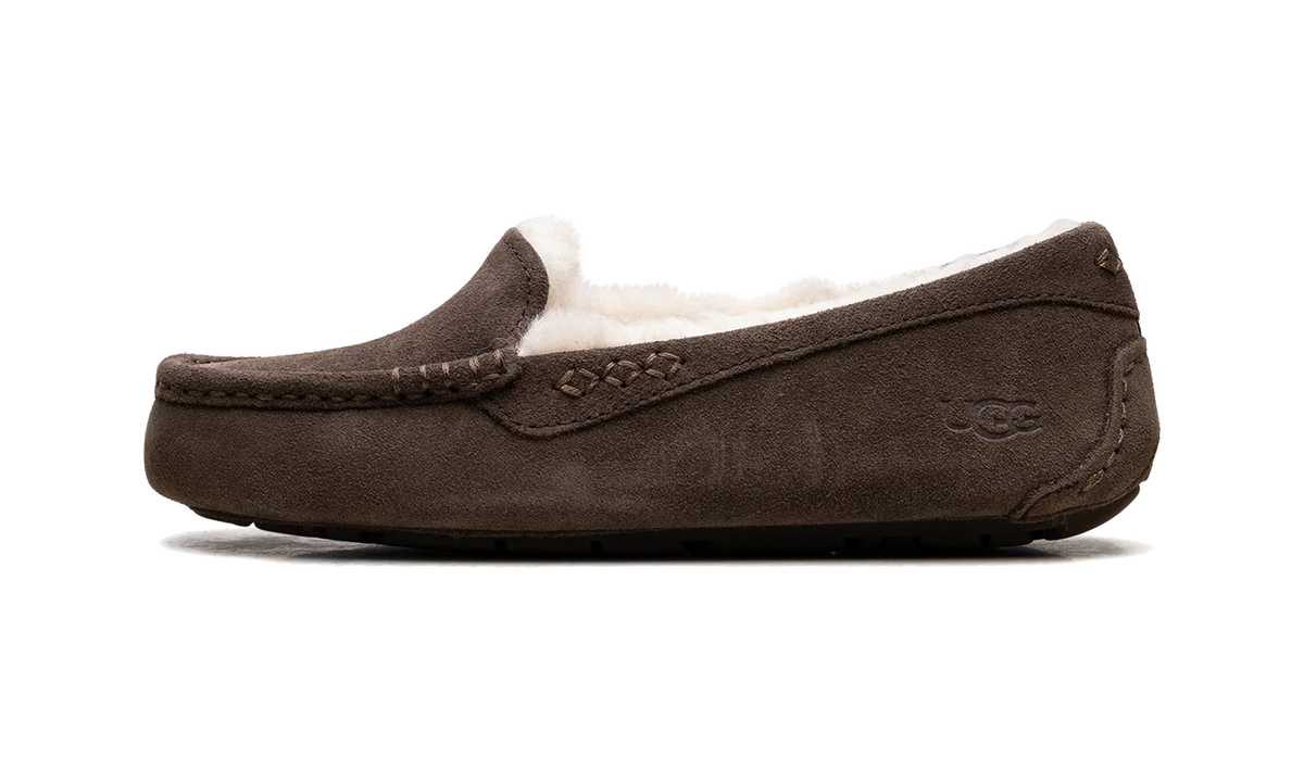 Overkicks - UGG Ansley Slipper Espresso (Womens) (1106878-ESP) - vista lateral