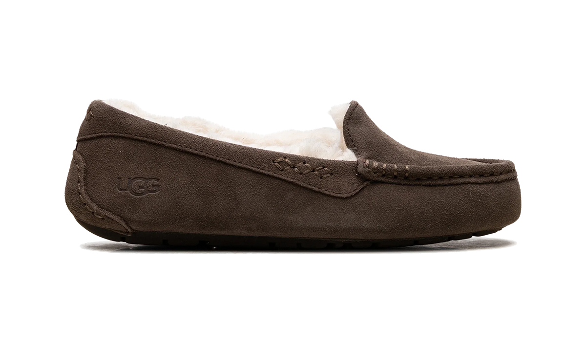 Overkicks - UGG Ansley Slipper Espresso (Womens) (1106878-ESP) - detalle talon