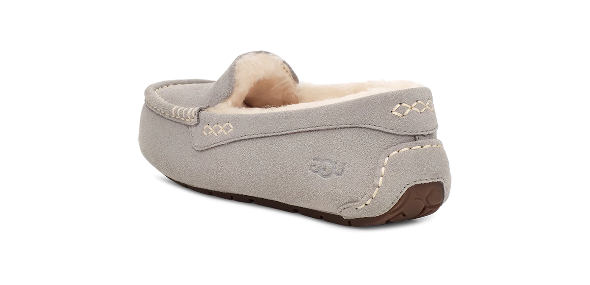 Overkicks - UGG Ansley Slipper Light Grey (Womens) (1106878-LGRY) - detalle suela