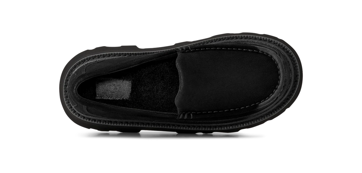 Overkicks - UGG Ascot Lug Black (1172691-BLK) - detalle talon