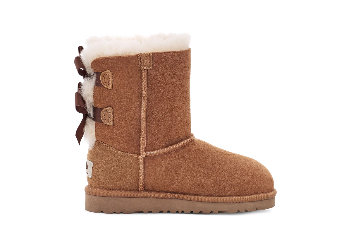 Overkicks - UGG Bailey Bow II Boot Chestnut (Kids) (1017394K-CHE) - imagen 4