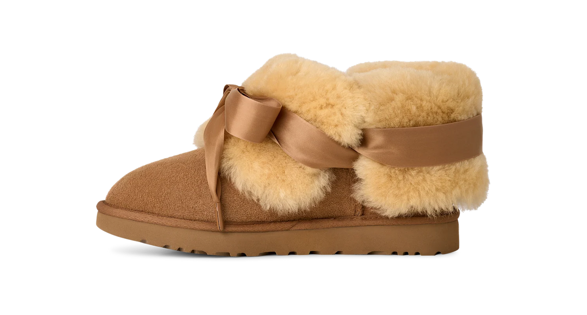 Overkicks - UGG Bailey Tie Boot Chestnut (Womens) (1171530-CHE) - par completo