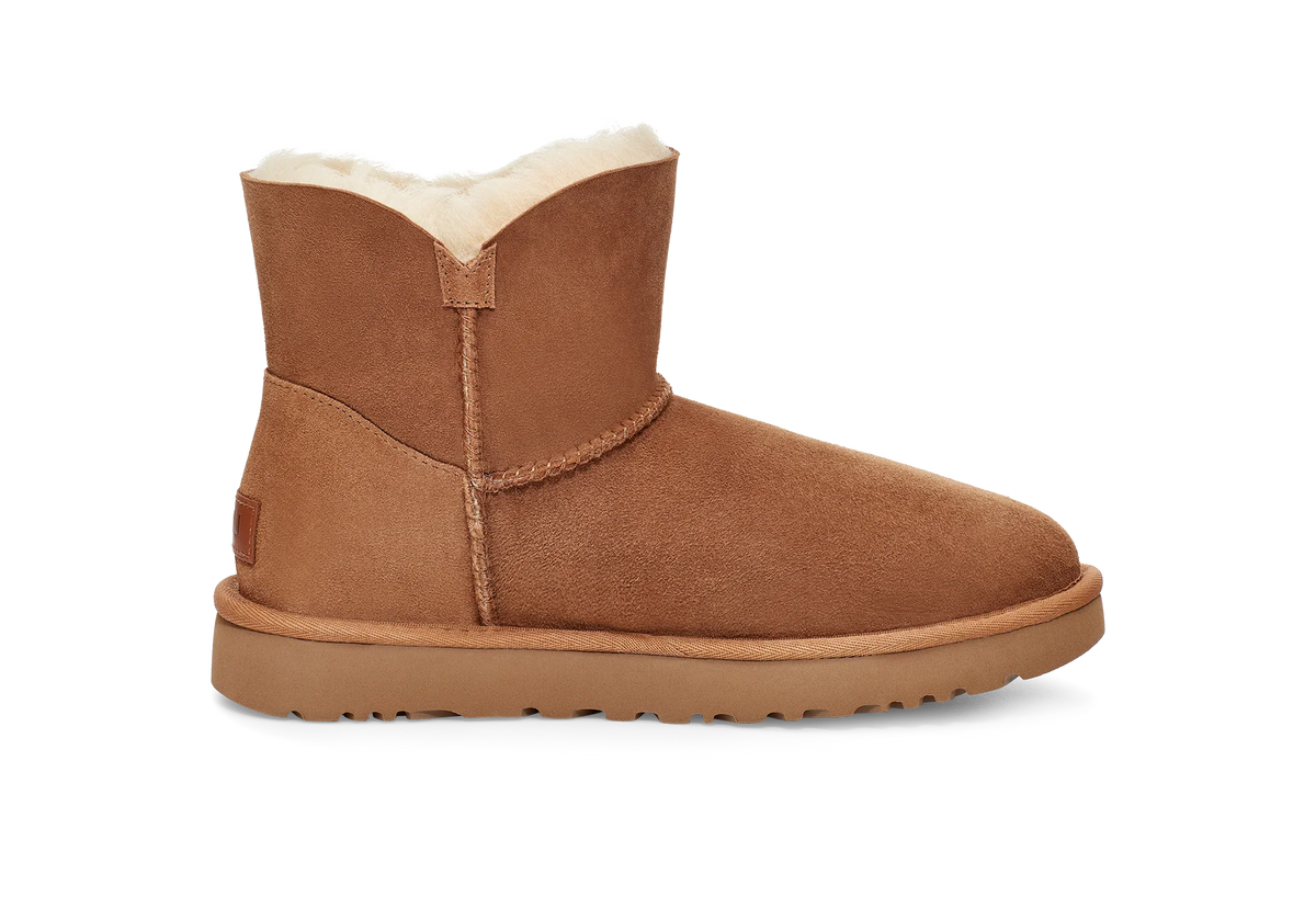 Overkicks - UGG Bailey Zip Mini Boot Chestnut (Womens) (1112481-CHE) - par completo