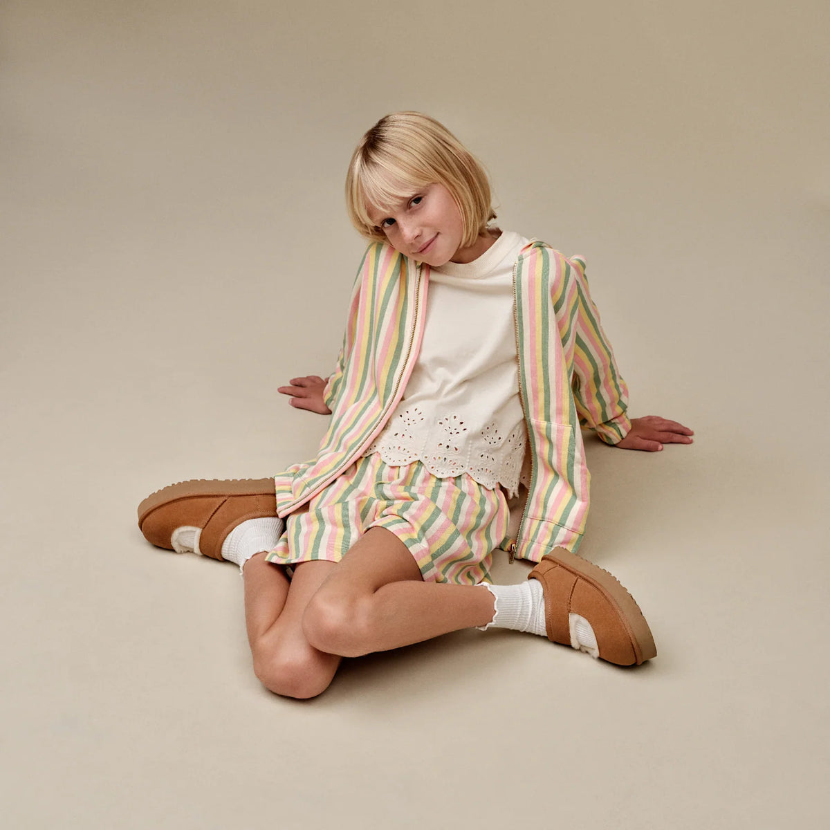 Overkicks - UGG Bea Mary Jane Chestnut (Kids) (1166552K-CHE) - imagen 6