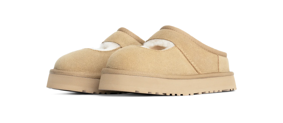 Overkicks - UGG Bea Mary Jane Mustard Seed (Kids) (1166552K-MDSD) - imagen 2