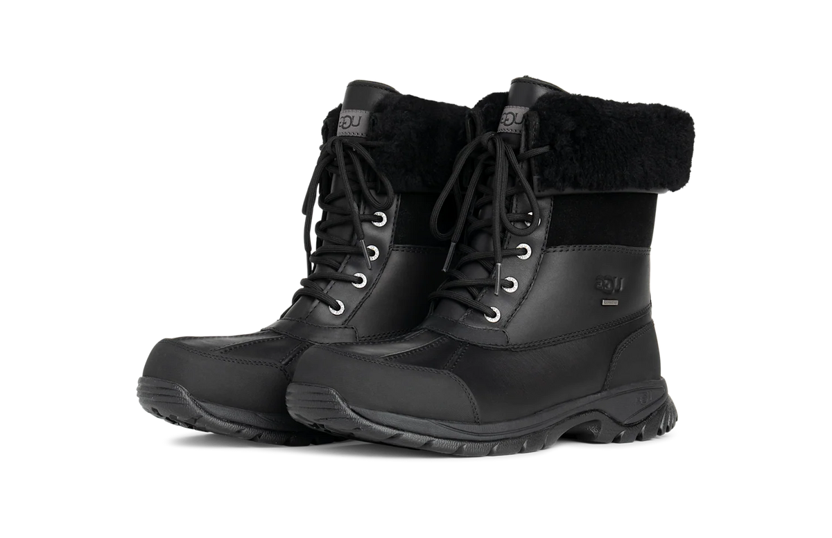Overkicks - UGG Butte Boot Black (5521-BLK) - vista lateral