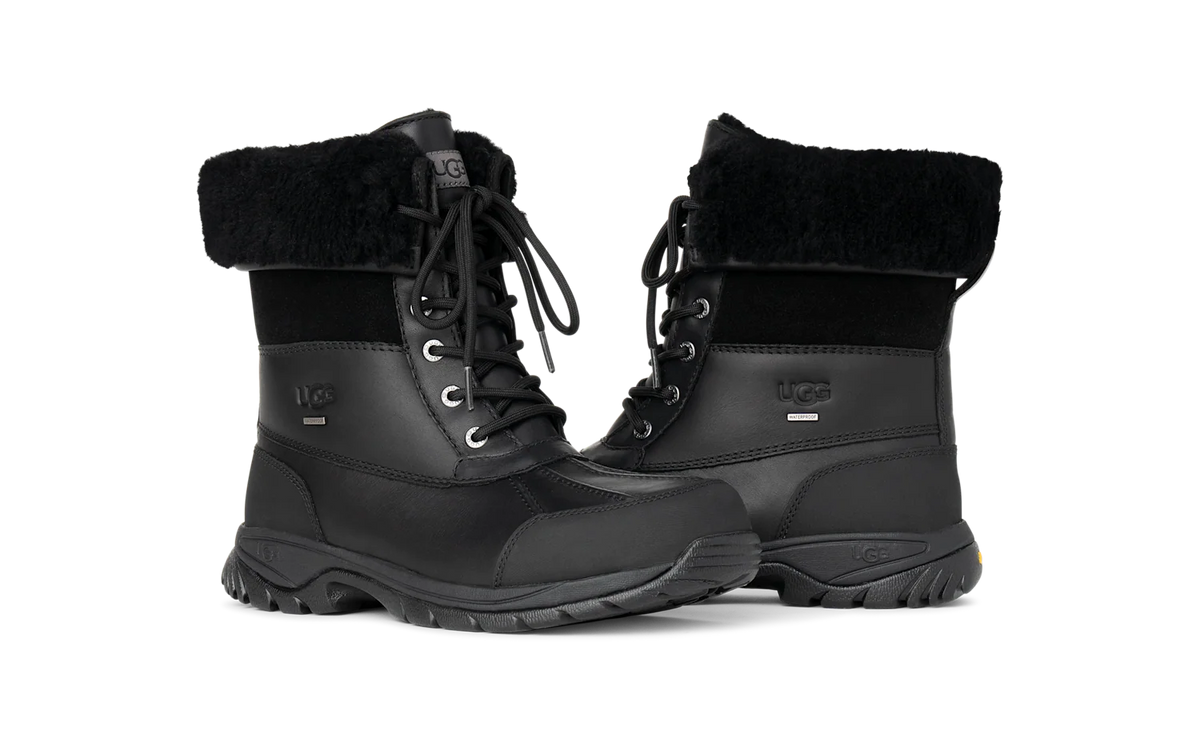 Overkicks - UGG Butte Boot Black (5521-BLK) - vista trasera