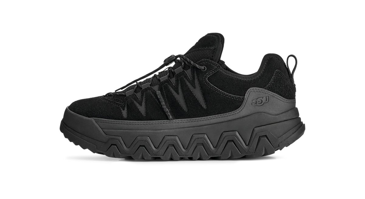 Overkicks - UGG CapTrail Low Black (1158252-BLK) - vista lateral