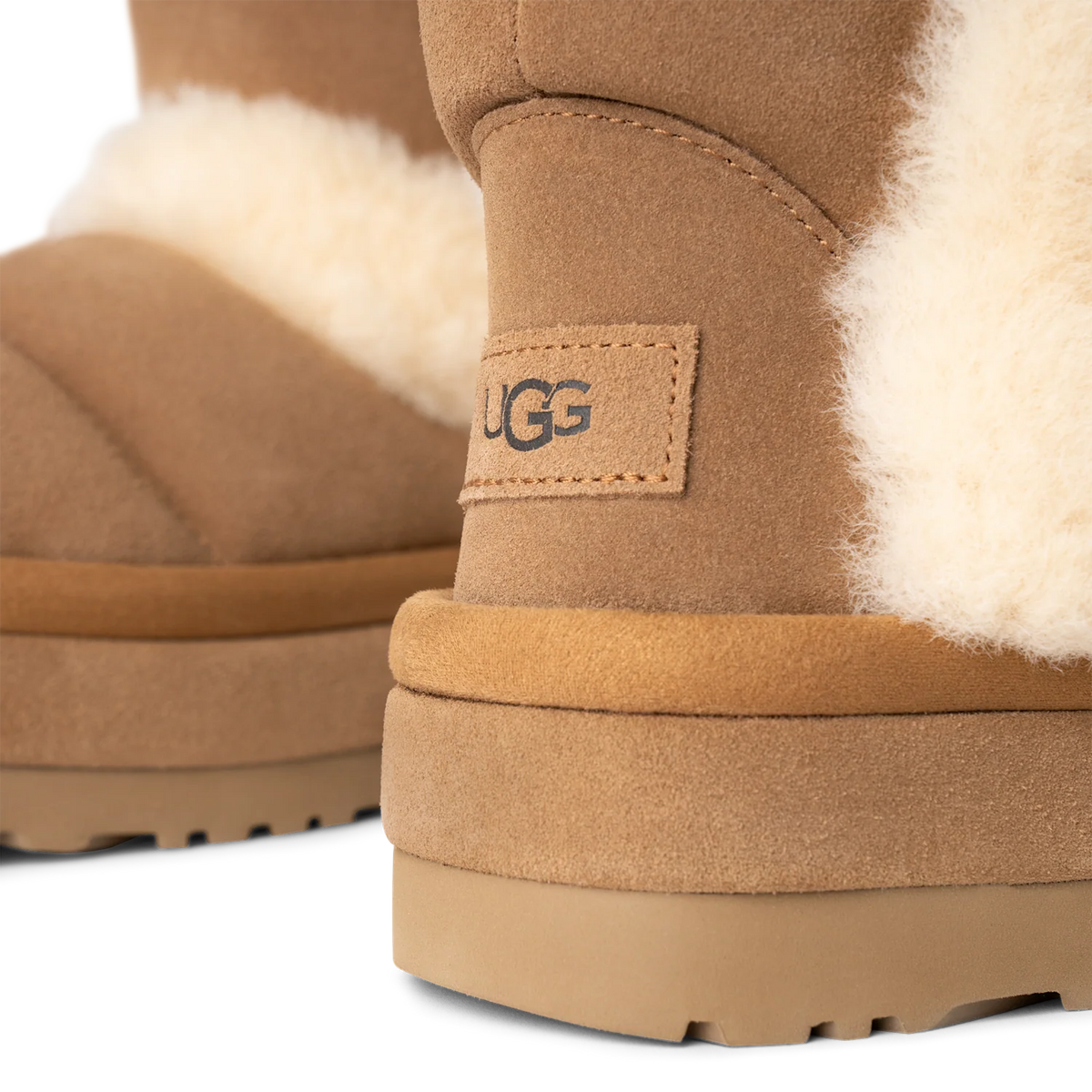 Overkicks - UGG Classic Chillapeak Boot Tall Chestnut (Womens) (1145990-CHE) - detalle suela