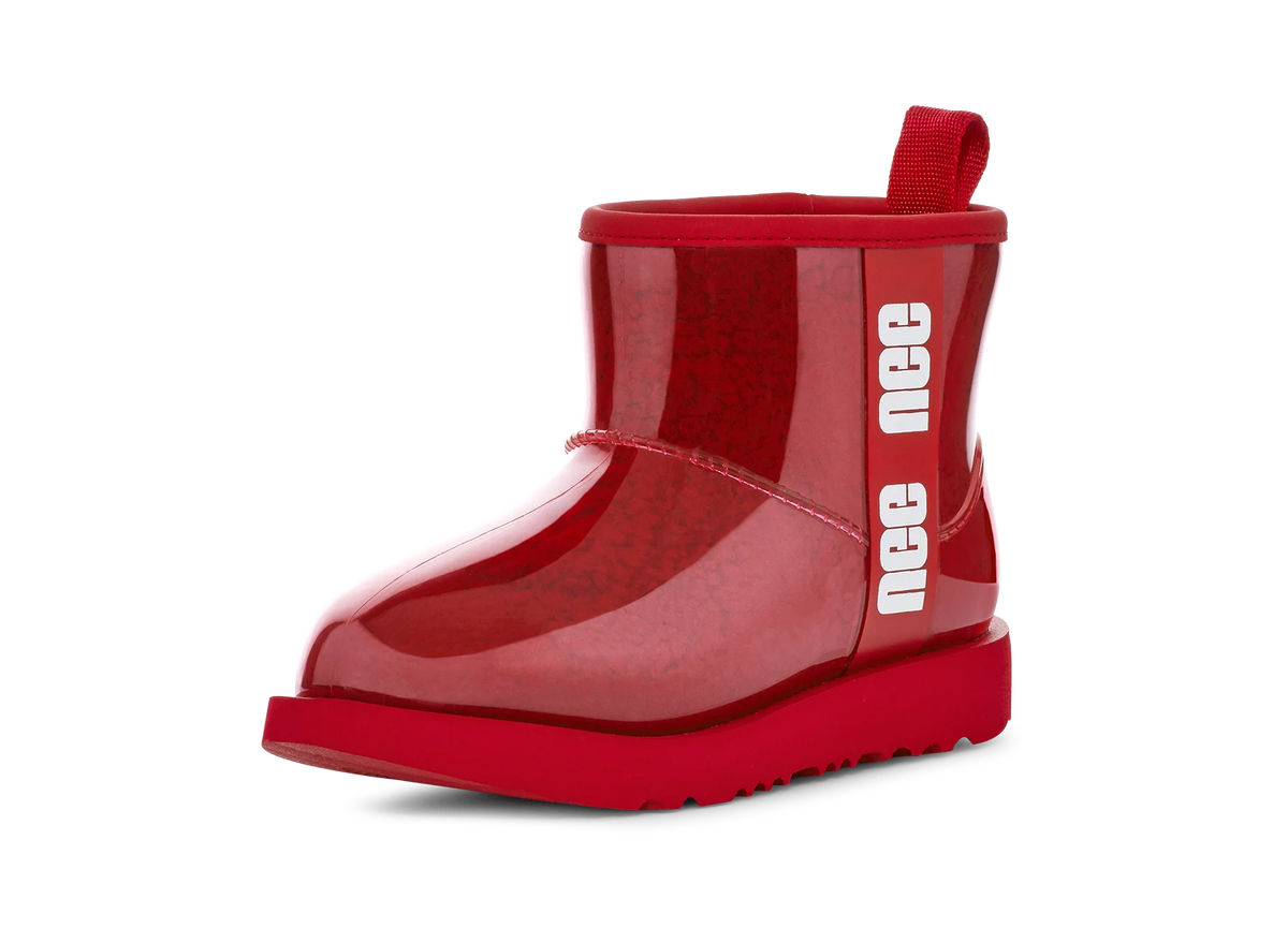 Overkicks - UGG Classic Clear Mini Boot Samba Red (Womens) (1113190-SBR) - vista trasera