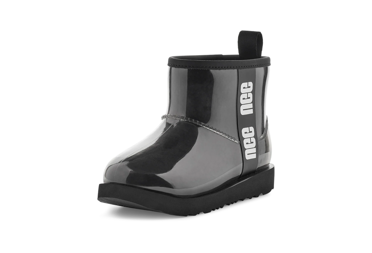 Overkicks - UGG Classic Clear Mini II Boot Black (Kids) (1112386K-BLK) - imagen 2