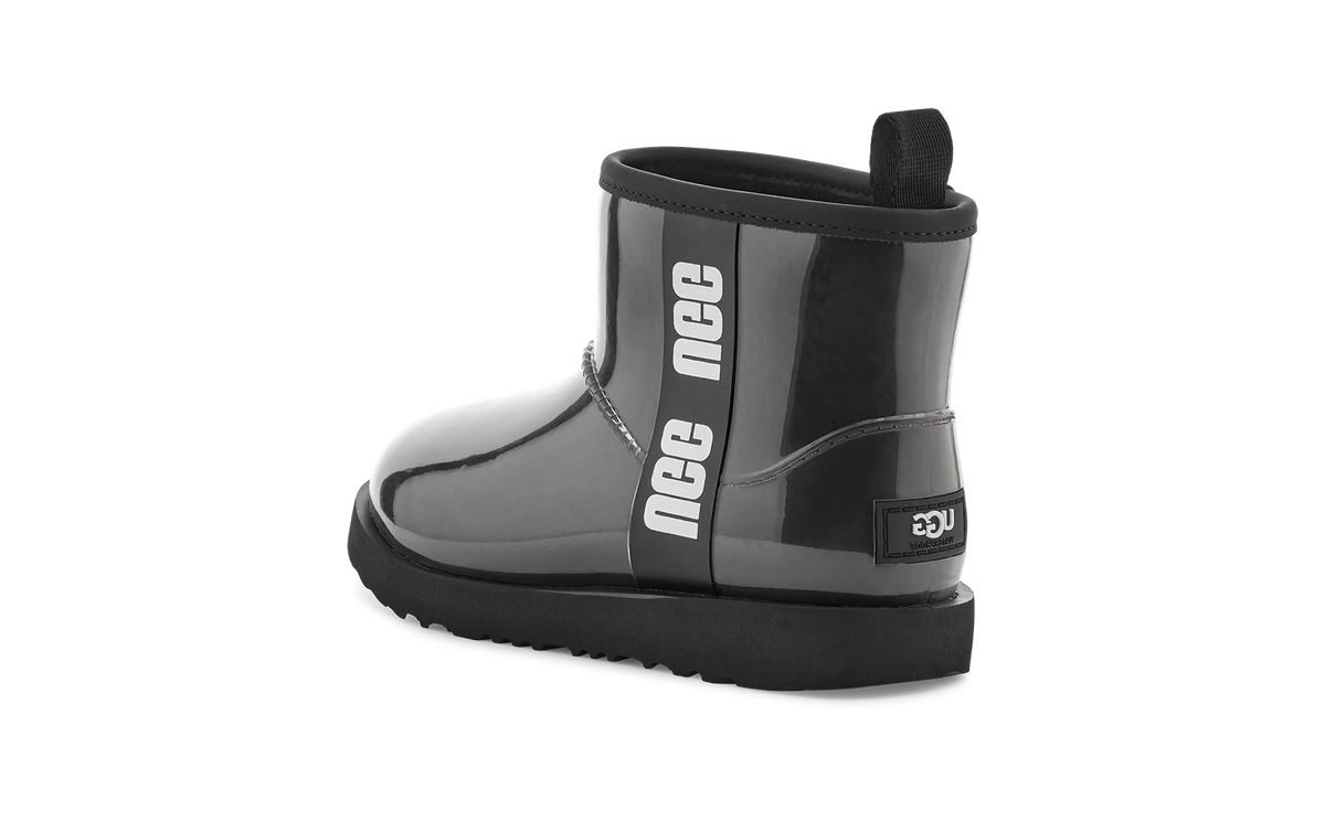 Overkicks - UGG Classic Clear Mini II Boot Black (Kids) (1112386K-BLK) - imagen 4