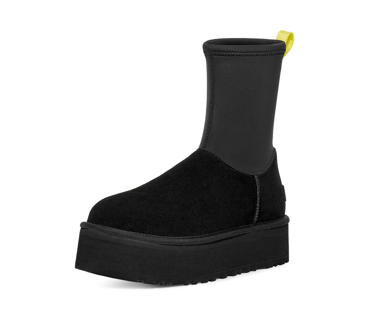 Overkicks - UGG Classic Dipper Boot Black (Womens) (1144031-BLK) - vista trasera