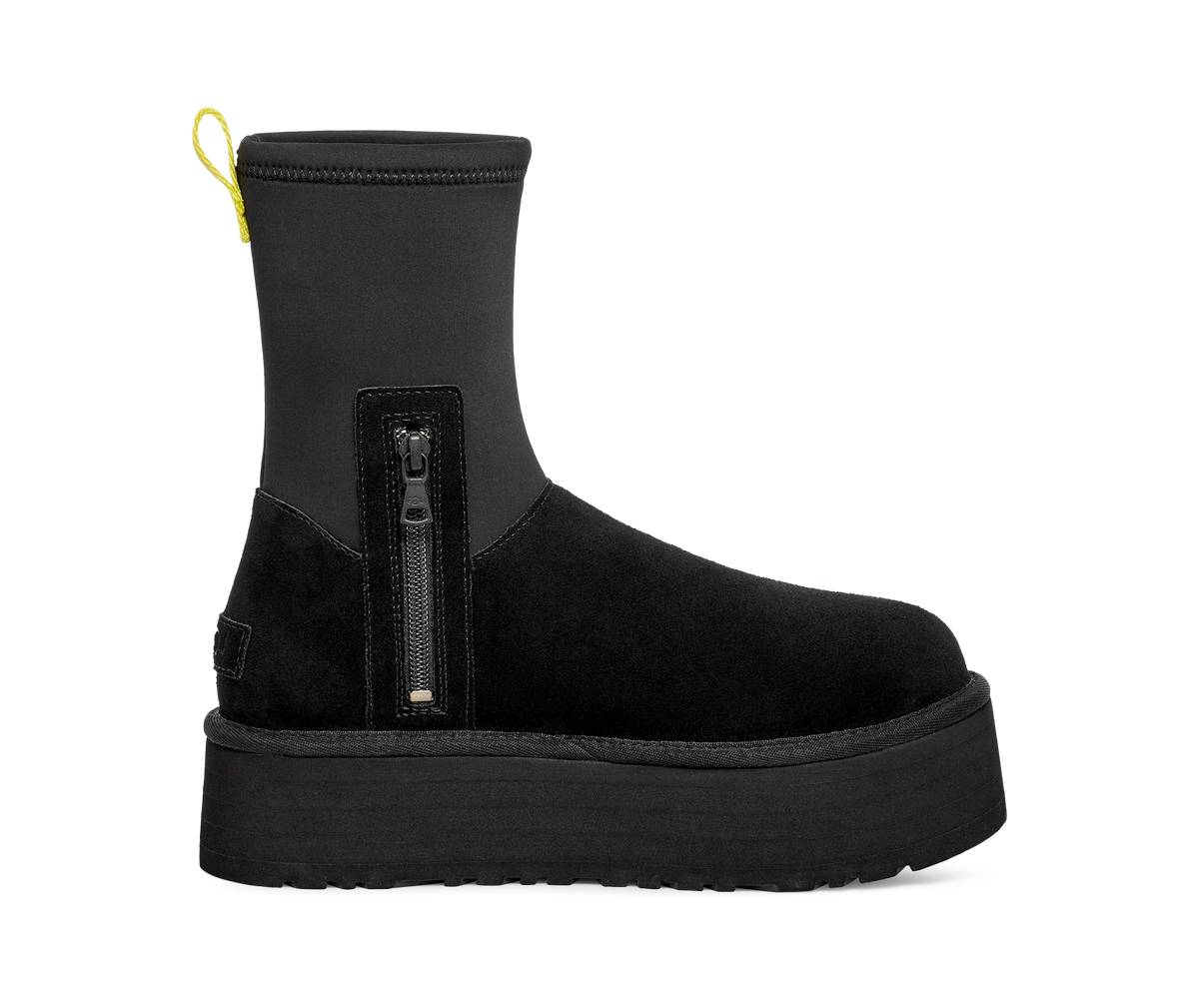Overkicks - UGG Classic Dipper Boot Black (Womens) (1144031-BLK) - par completo