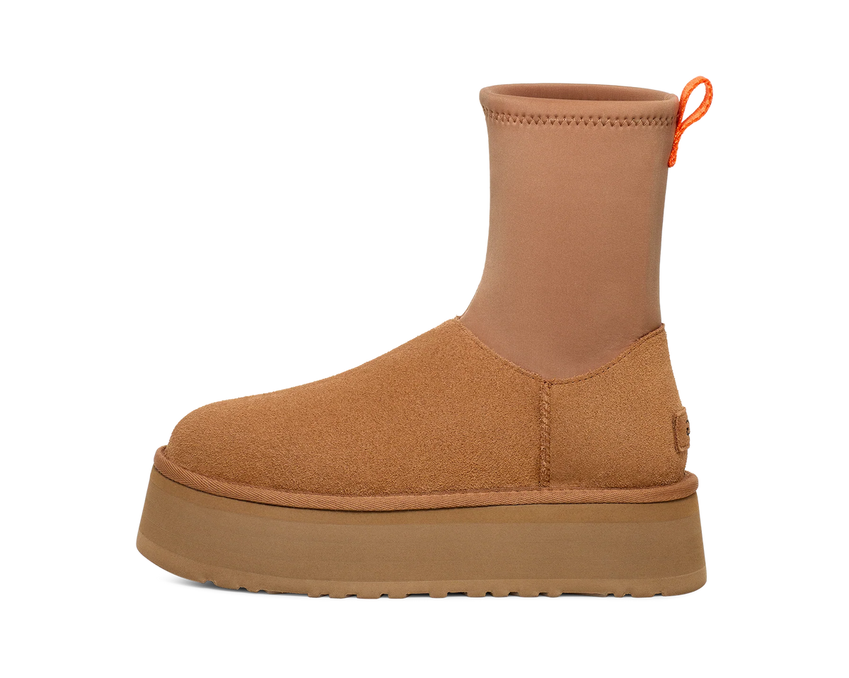 Overkicks - UGG Classic Dipper Boot Chestnut (Womens) (1144031-CHE) - vista lateral