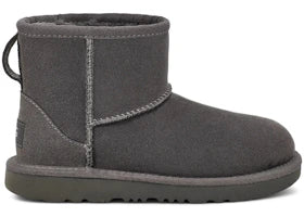 Overkicks - UGG Classic II Mini Boot Grey (Kids) (1017715K-GREY) - vista lateral