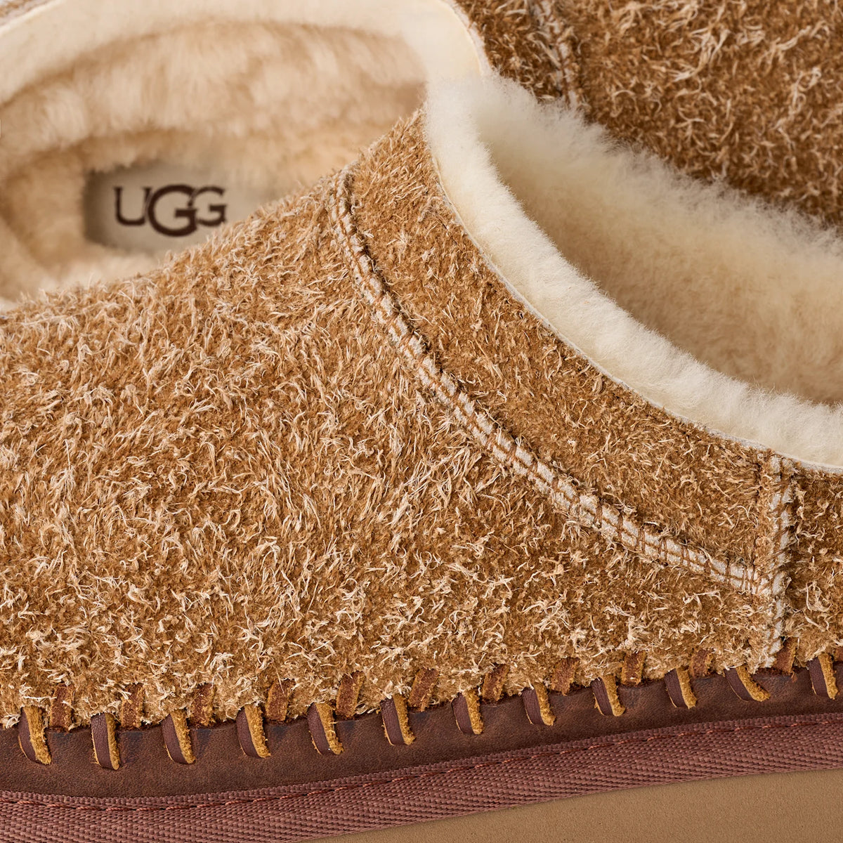 Overkicks - UGG Classic Micro Biarritz Chestnut (Womens) (1171411-CHE) - vista superior
