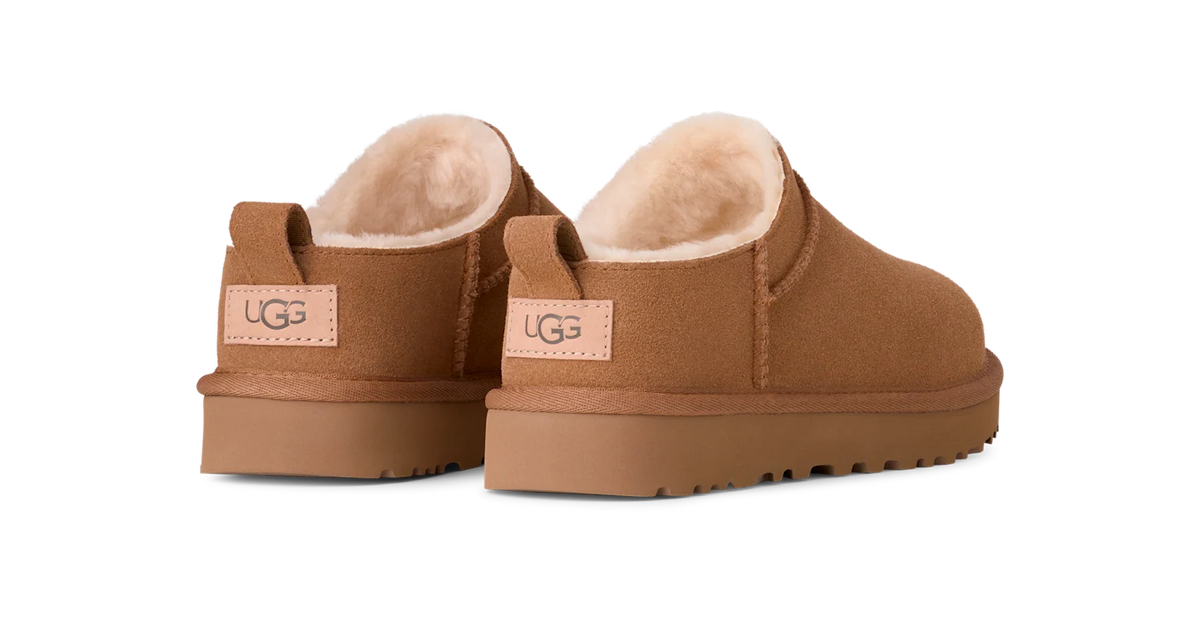 Overkicks - UGG Classic Micro Chestnut (Womens) (1173891-CHE) - detalle suela