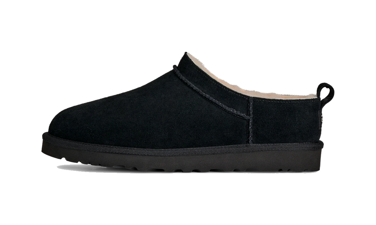 Overkicks - UGG Classic Micro Slipper Black (1180190-BLK) - vista lateral