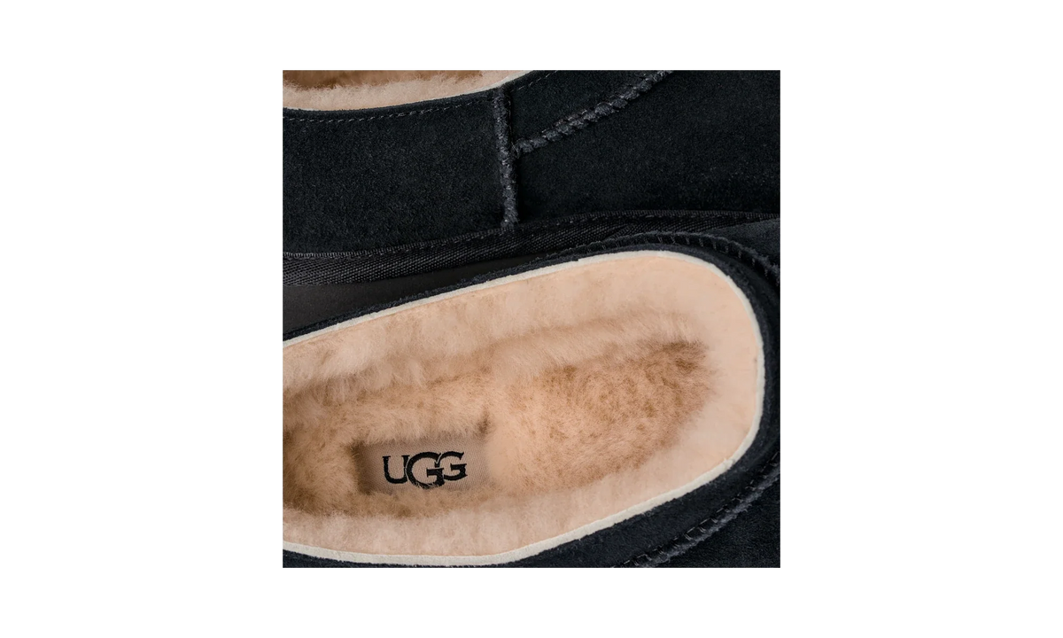 Overkicks - UGG Classic Micro Slipper Black (1180190-BLK) - vista superior