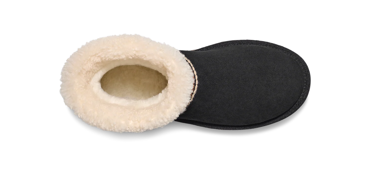 Overkicks - UGG Classic Mini Atherson Boot Black (Womens) (1158281-BLK) - vista superior