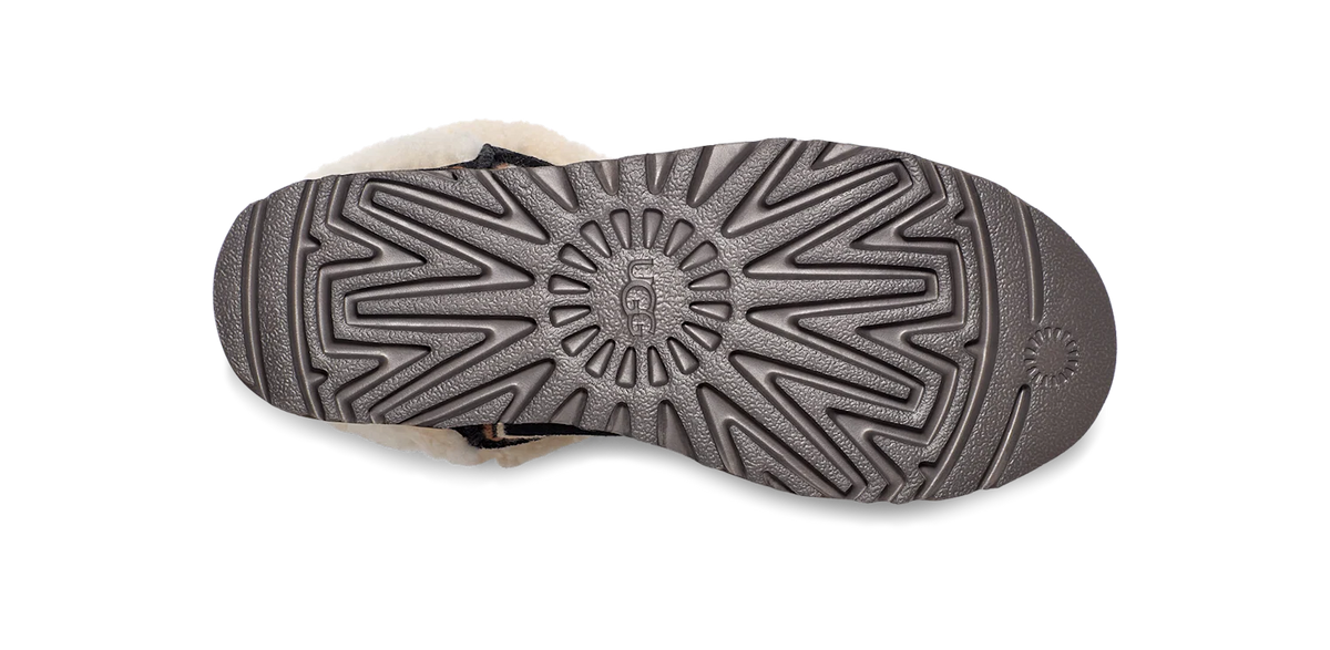 Overkicks - UGG Classic Mini Atherson Boot Black (Womens) (1158281-BLK) - detalle talon