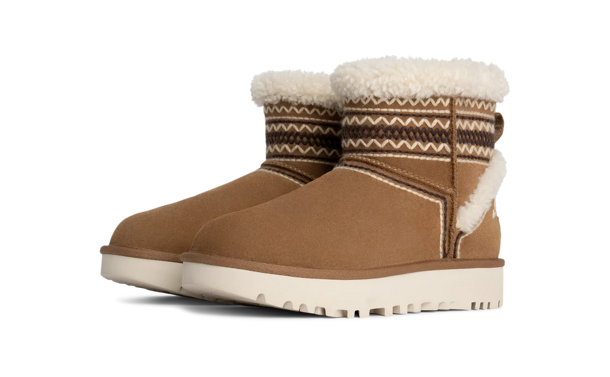 Overkicks - UGG Classic Mini Atherson Boot Chestnut (Womens) (1158281-CHE) - vista trasera