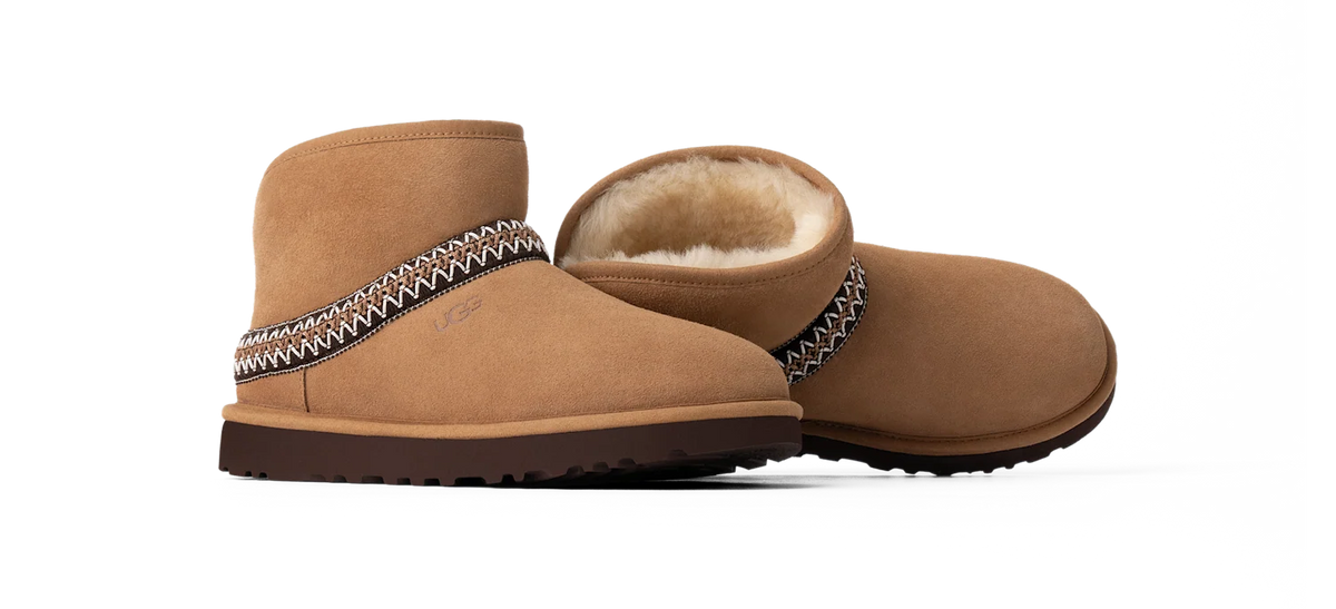 Overkicks - UGG Classic Mini Crescent Chestnut (Womens) (1158262-CHE) - par completo